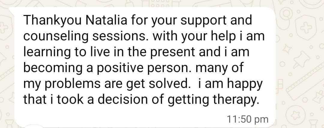 Client review screenshot